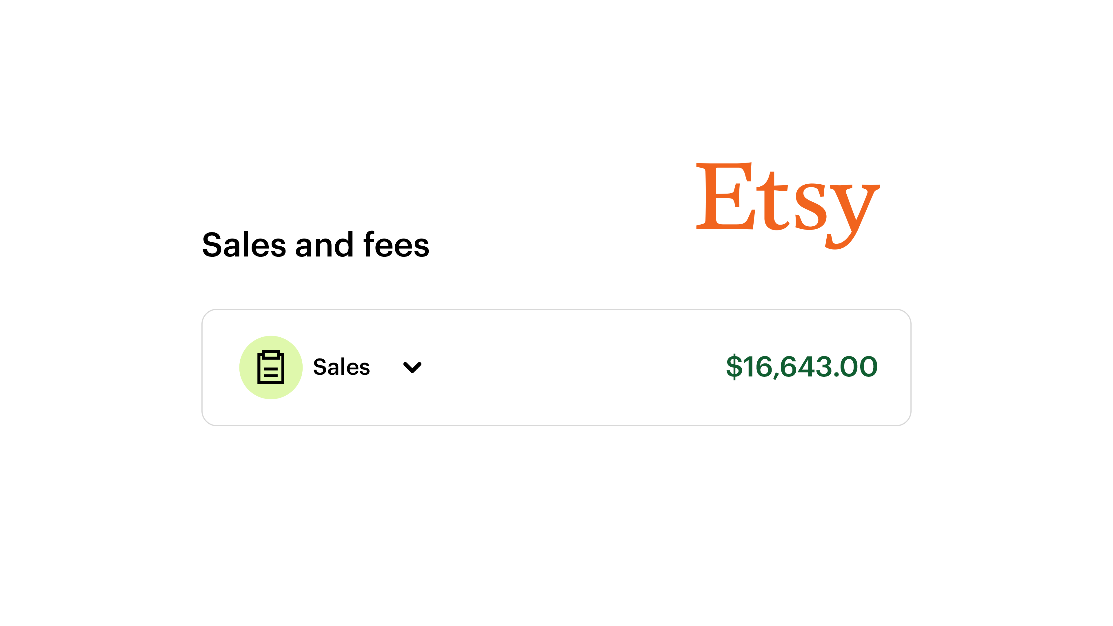 Etsy Sales Overview